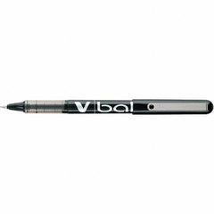Pilot - Conical Roller Ball Pen - Black - Exact Tool & Supply