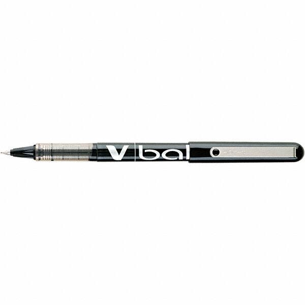Pilot - Conical Roller Ball Pen - Black - Exact Tool & Supply