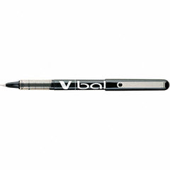 Pilot - Conical Roller Ball Pen - Black - Exact Tool & Supply