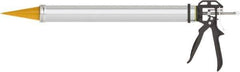Albion Engineering - 30 oz Full Barrel Manual Caulk/Adhesive Applicator - Use with Bulk & Sausage Gun Accessories - Exact Tool & Supply