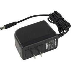 Brother - Black AC Adapter - Use with Brother PT-E300, PT-E500, PT-E550W, PT-H300, PT-H300LI, PT-H500LI, PT-P700, PT-P750W - Exact Tool & Supply