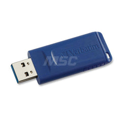Verbatim - Office Machine Supplies & Accessories; Office Machine/Equipment Accessory Type: Flash Drive ; For Use With: Windows XP Vista & 7 & Higher; Mac OS X 10.1 & Higher; Linux kernel 2.6 & Higher ; Storage Capacity: 16GB ; Color: Blue - Exact Tool & Supply
