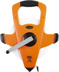 Keson - 300' x 3/8" Tape Measure - 1/8" Graduation - Exact Tool & Supply