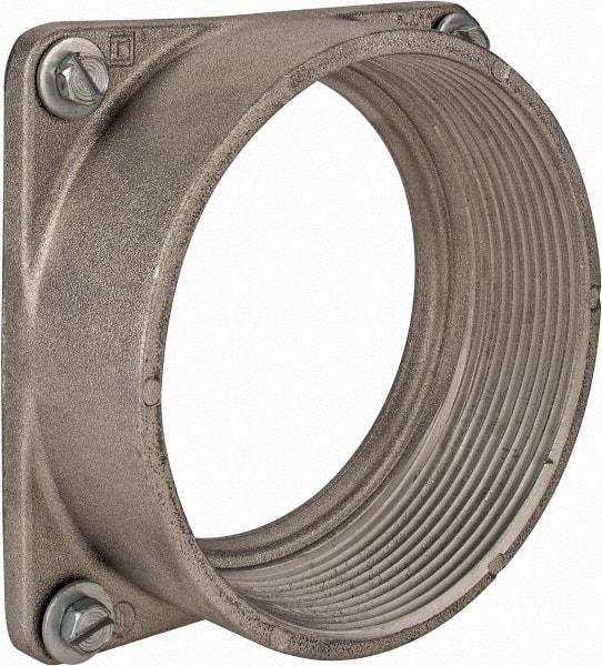 Square D - 4 Inch Conduit, Safety Switch Plate Hub - For Use with Load Centers, R Devices - Exact Tool & Supply