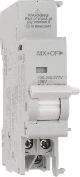 Schneider Electric - Circuit Breaker Shunt Trip - 110-277 VAC at 50/60 Hz Control Voltage, Use with C60, Multi 9 - Exact Tool & Supply