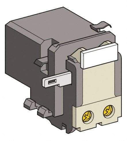 Schneider Electric - Circuit Breaker Electrical Remote Trip - 24 VAC/VDC Control Voltage, Use with LR2D, LR3D15, LR3D33, LR3D35, LR3D43, LRD15, LRD33, LRD43, TeSys - Exact Tool & Supply