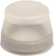 Schneider Electric - Pushbutton Switch Boot - Clear, Round Button, Nonilluminated - Exact Tool & Supply