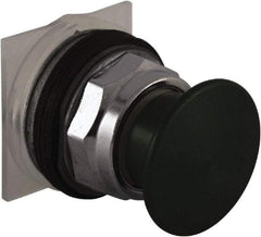 Schneider Electric - 30mm Mount Hole, Extended Mushroom Head, Pushbutton Switch Only - Round, Green Pushbutton, Nonilluminated, Momentary (MO) - Exact Tool & Supply