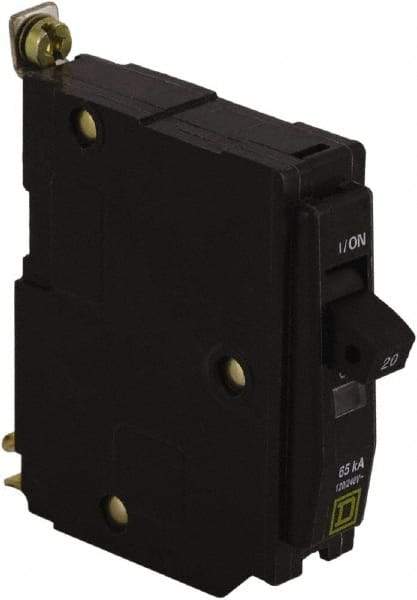 Square D - 30 Amp, 240 VAC, 1 Pole, Bolt On Miniature Circuit Breaker - 14-8 AWG - Exact Tool & Supply