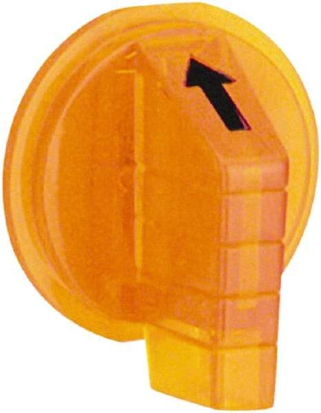 Schneider Electric - 30mm, Amber, Selector Switch Standard Knob - For Use with 9001K Selector Switches and Harmony 9001K/SK/KX Pushbuttons - Exact Tool & Supply