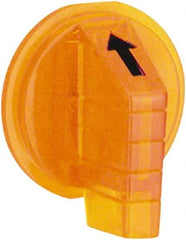 Schneider Electric - 30mm, Amber, Selector Switch Standard Knob - For Use with 9001K Selector Switches and Harmony 9001K/SK/KX Pushbuttons - Exact Tool & Supply