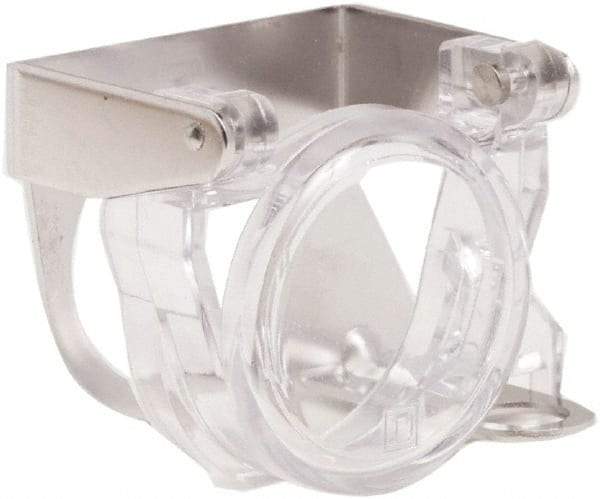 Schneider Electric - Pushbutton Switch Padlock Attachment - Round Button, Illuminated - Exact Tool & Supply