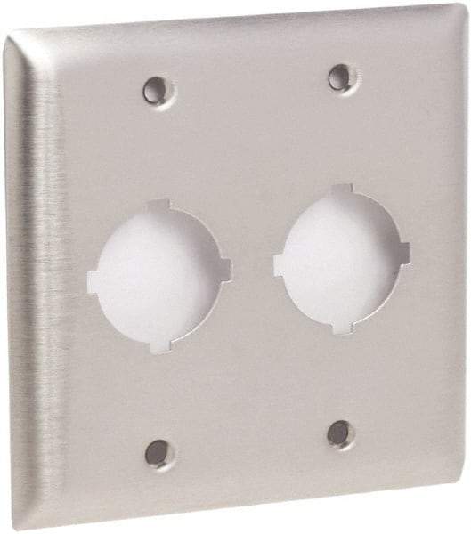 Schneider Electric - Pushbutton Switch Flush Plate - Exact Tool & Supply