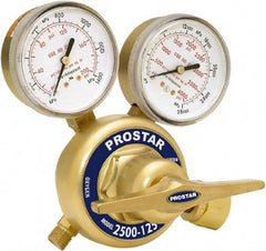 Lincoln Electric - Welding Regulators Gas Type: Oxygen CGA Inlet Connection: 1/4 NPT Male - Exact Tool & Supply