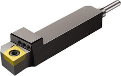Sandvik Coromant - QS-SCLC, Right Hand Cut, -5° Lead Angle, 12mm Shank Height x 12mm Shank Width, Neutral Rake Indexable Turning Toolholder - 70mm OAL, CCMT 09 T3 08 Insert Compatibility, Series CoroTurn 107 - Exact Tool & Supply