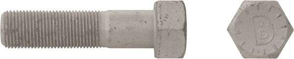 Bowmalloy - 5/8-11, 4-1/2" Long Hex Head Cap Screw - Partially Threaded, Grade 9 Alloy Steel, Bowma-Guard Finish, 15/16" Hex - Exact Tool & Supply