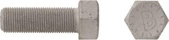 Bowmalloy - 1/2-20, 1-1/4" Long Hex Head Cap Screw - Fully Threaded, Grade 9 Alloy Steel, Bowma-Guard Finish, 3/4" Hex - Exact Tool & Supply