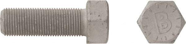 Bowmalloy - 3/8-16, 1-1/4" Long Hex Head Cap Screw - Fully Threaded, Grade 9 Alloy Steel, Bowma-Guard Finish, 9/16" Hex - Exact Tool & Supply