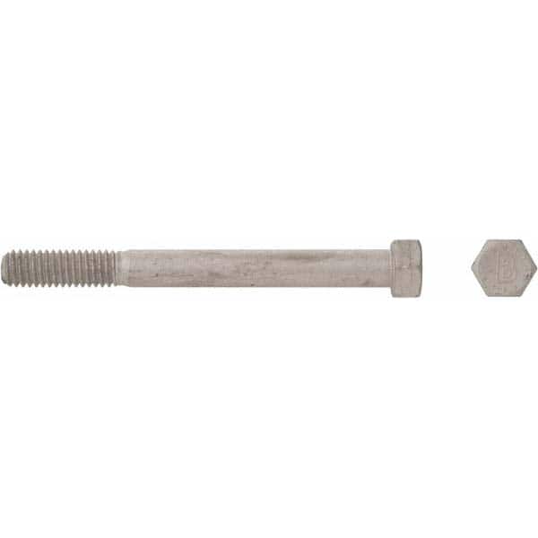 Bowmalloy - 7/16-20, 4-1/2" Long Hex Head Cap Screw - Exact Tool & Supply