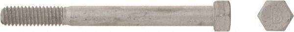 Bowmalloy - 1/2-13, 3-1/2" Long Hex Head Cap Screw - Partially Threaded, Grade 9 Alloy Steel, Bowma-Guard Finish, 3/4" Hex - Exact Tool & Supply