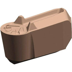 Kennametal - 2ER GUP Grade KCU25, 0.084" Cutting Width Carbide Grooving Insert - 0.065" Max Depth of Cut, Neutral, Al2O3 Finish - Exact Tool & Supply