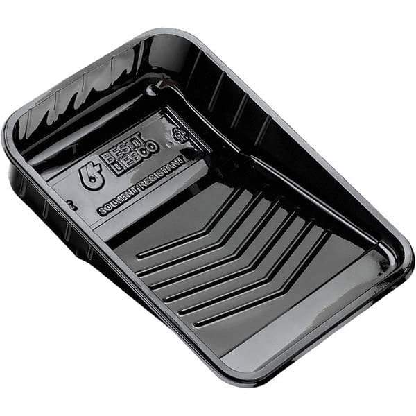 Bestt-Liebco - 9" Roller Compatible Paint Tray Liner - 2 Qt Capacity, 9" Wide, Plastic - Exact Tool & Supply