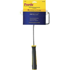 Purdy - 3/8" Nap, Mini Roller Kit - 6-1/2" Wide, Includes Paint Tray, Roller Cover & Frame - Exact Tool & Supply