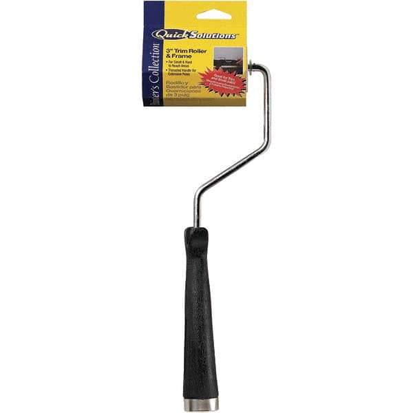 Bestt-Liebco - 3" Long, Mini Trim Roller & Frame - Includes Roller Cover & Frame - Exact Tool & Supply