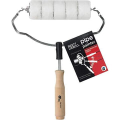 Bestt-Liebco - 7" Long, Corner Pipe Painter - Includes Roller Cover & Frame - Exact Tool & Supply