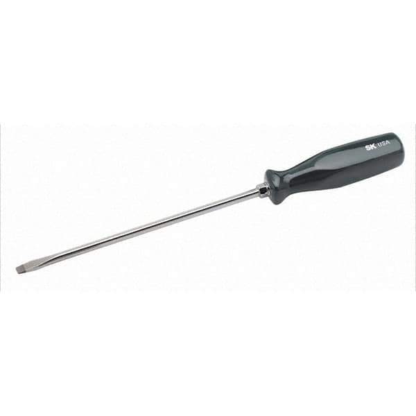 SK - Slotted Screwdriver - 1/4 x 8" - Exact Tool & Supply
