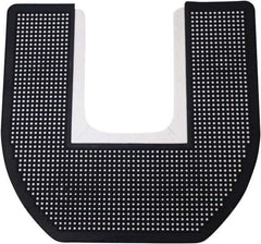Rochester Midland Corporation - Disposable Toilet Mat - Black, Fresh Scented - Exact Tool & Supply