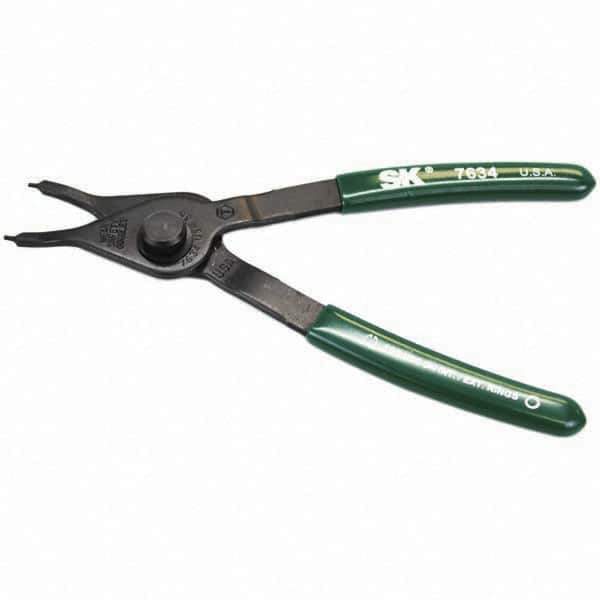 SK - Retaining Ring Pliers - STR TIP CONVERTIBLE RETAINING RING PLIER - Exact Tool & Supply