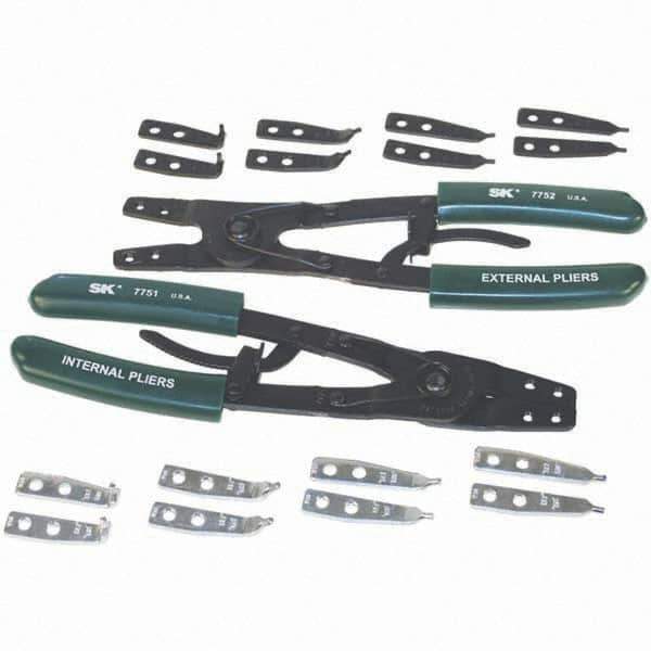 SK - Retaining Ring Pliers - 10PC TIPC FOR 7750 RETAINING RNG PLR RPLCMNT - Exact Tool & Supply