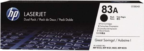 Hewlett-Packard - Black Toner Cartridge - Use with HP LaserJet Pro MFP M125, MFP M127, MFP M201, MFP M225 - Exact Tool & Supply