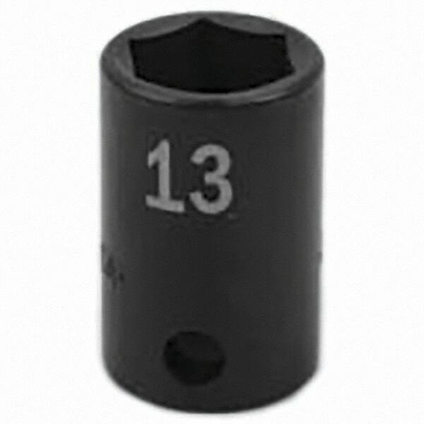 SK - Impact Socket - 3/8"DR 13MM IMPACT SOCKET - Exact Tool & Supply
