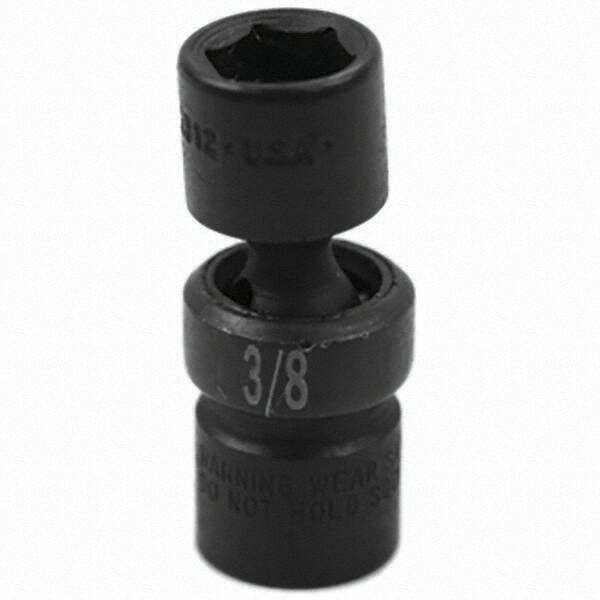 SK - Impact Socket - 1/4"DR 3/8" SWIVEL IMPACT SOCKET - Exact Tool & Supply