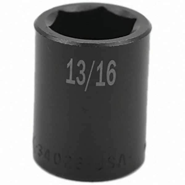 SK - Impact Socket - 1/2"DR 13/16" IMPACT SOCKET - Exact Tool & Supply