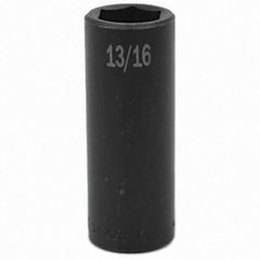 SK - Impact Socket - 1/2"DR 13/16" DEEP IMPACT SOCKET - Exact Tool & Supply