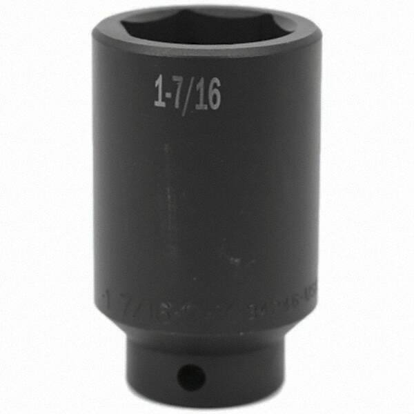 SK - Impact Socket - 1/2"DR 1-7/16" DEEP IMPACT SOCKET - Exact Tool & Supply