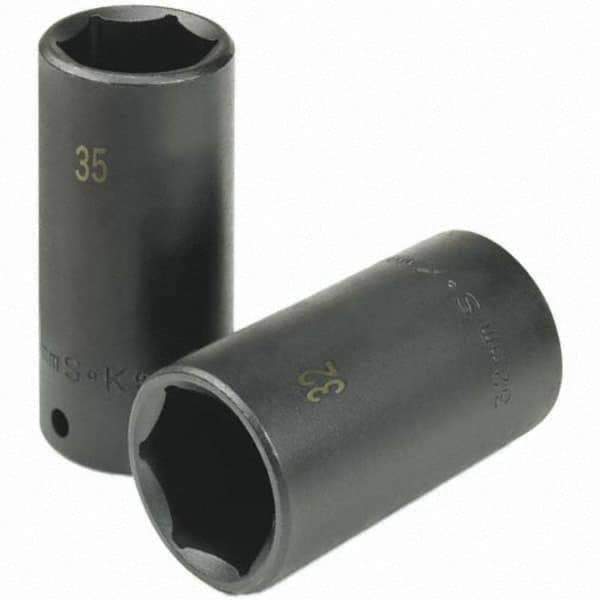 SK - Impact Socket - 1/2"DR 26MM DEEP IMPACT SOCKET - Exact Tool & Supply