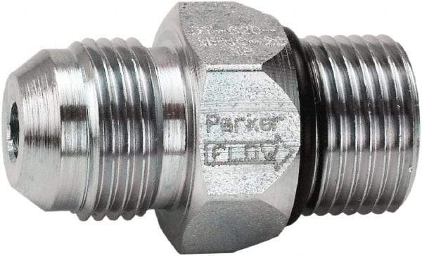 Parker - 2 GPM 7/16-20 Inlet Steel Hydraulic Control Valve - 5,000 psi, 0.63" Wide x 1.42" Long - Exact Tool & Supply