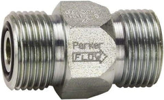 Parker - 30 GPM 1-3/16-12 Inlet Steel Hydraulic Control Valve - 5,000 psi, 1-1/4" Wide x 1.86" Long - Exact Tool & Supply