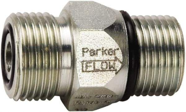 Parker - 75 GPM 1-7/16-12 Inlet Steel Hydraulic Control Valve - 5,000 psi, 1-1/2" Wide x 2.05" Long - Exact Tool & Supply