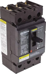 Square D - 600 VAC, 250 Amp, Automatic Molded Case Switch - 3 Pole, 18 kA Interrupting Rating x Line/Load Lug Connection, 4.1 Inch Wide x 3.4 Inch Deep x 7.52 Inch High - Exact Tool & Supply