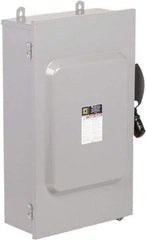 Square D - 200 Amp, 600 VAC/VDC, 3 Pole Nonfused Safety Switch - NEMA 12 & 3R, 50 hp at 600 VAC, 50 hp at 600 VDC (Single Phase), 150 hp at 600 VAC, 50 hp at 600 VDC (Triple Phase) - Exact Tool & Supply