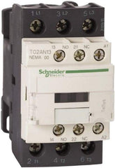 Square D - 3 Pole, 24 Coil VDC, 9 Amp NEMA Contactor - Open Enclosure - Exact Tool & Supply