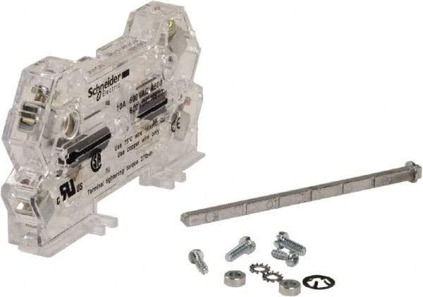 Schneider Electric - Cam and Disconnect Switch Auxiliary Contact - For Use with 32 to 1250 Amp Switch Disconnector Fuses - Exact Tool & Supply