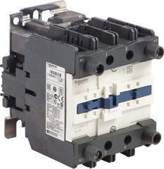 Schneider Electric - 4 Pole, 120 Coil VAC at 50/60 Hz, 125 Amp at 440 VAC, Nonreversible IEC Contactor - Bureau Veritas, CCC, CSA, CSA C22.2 No. 14, DNV, EN/IEC 60947-4-1, EN/IEC 60947-5-1, GL, GOST, LROS, RINA, RoHS Compliant, UL 508, UL Listed - Exact Tool & Supply