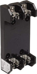 Square D - 2 Pole, 600 Volt, 30 Amp, Surface Mount Fuse Holder - Compatible with H Class Fuse - Exact Tool & Supply