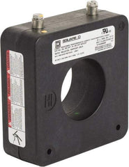 Square D - 200 Amp AC Input, 5 Amp AC Output, Panel Meter Donut Current Transformer - Screw Terminal - Exact Tool & Supply